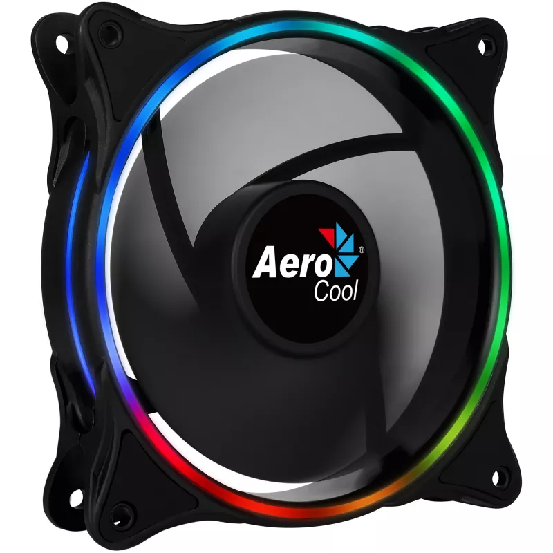 Aerocool Eclipse 12 tietokonekotelon tuuletin 12 cm musta