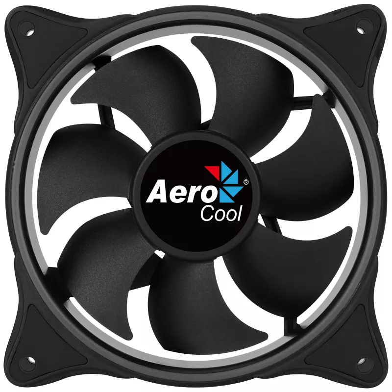 Aerocool Eclipse 12 tietokonekotelon tuuletin 12 cm musta