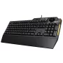 ASUS TUF Gaming K1 näppäimistö USB musta Full-Size RGB LED