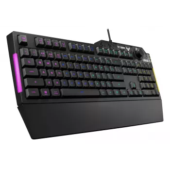 ASUS TUF Gaming K1 näppäimistö USB musta Full-Size RGB LED