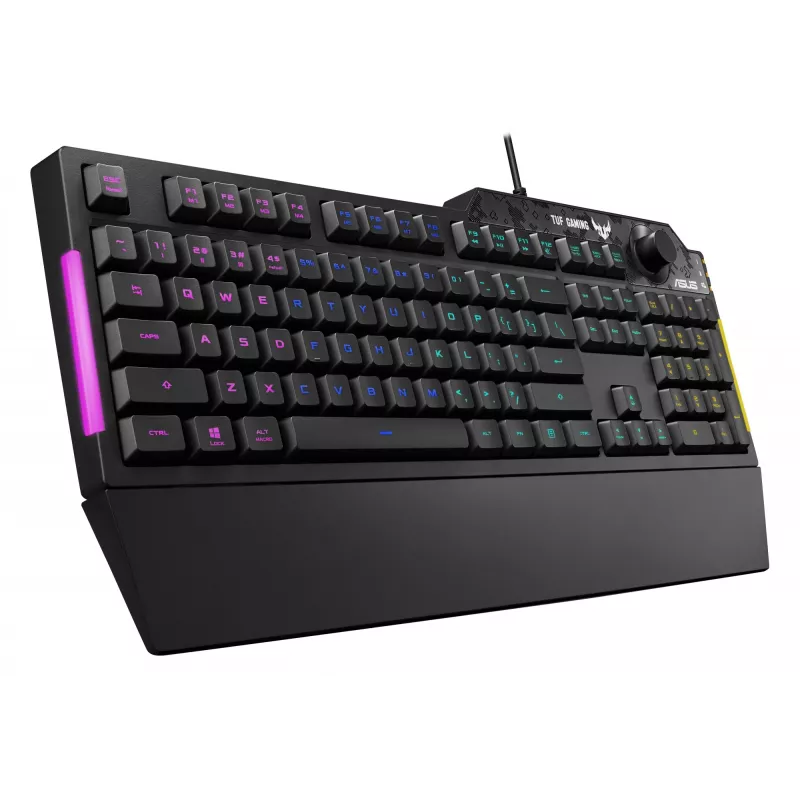 ASUS TUF Gaming K1 näppäimistö USB musta Full-Size RGB LED