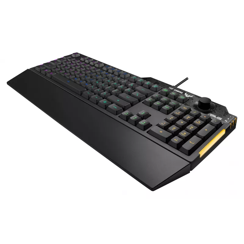 ASUS TUF Gaming K1 näppäimistö USB musta Full-Size RGB LED