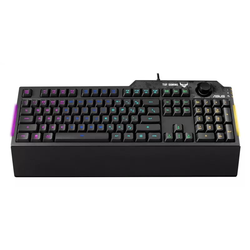 ASUS TUF Gaming K1 näppäimistö USB musta Full-Size RGB LED