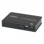 ATEN 2-porttinen 4K DisplayPort 1.2a jakaja, DisplayPort, 2x DisplayPort, 4096 x 2160 pikseliä, musta, metalli, 4K Ultra HD