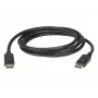 ATEN 3 m DisplayPort rev.1.4 kaapeli, 3 m, DisplayPort, HDMI, pistoke, pistoke, suora
