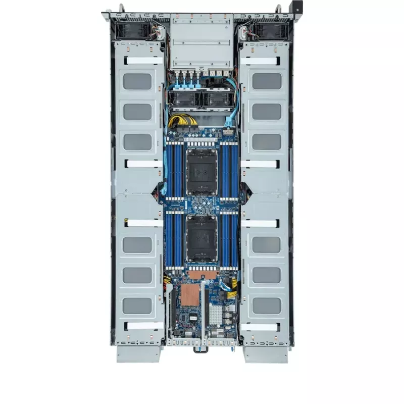 Tietokonekotelo Gigabyte G293-Z20 rack-palvelin 2U musta