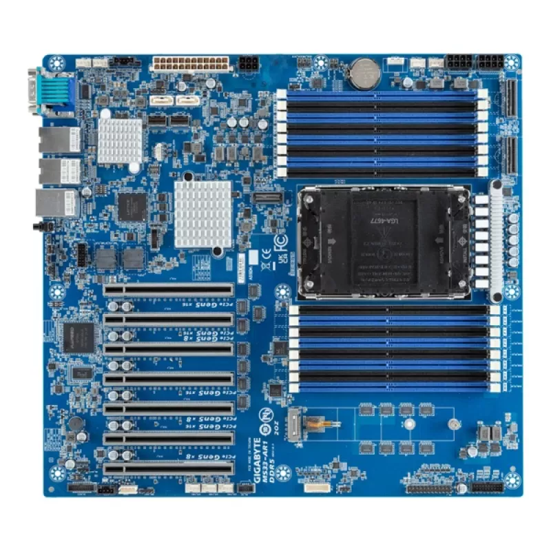GIGABYTE MS33-AR1 emolevy Intel C741 LGA 4677 (Socket E) Extended ATX