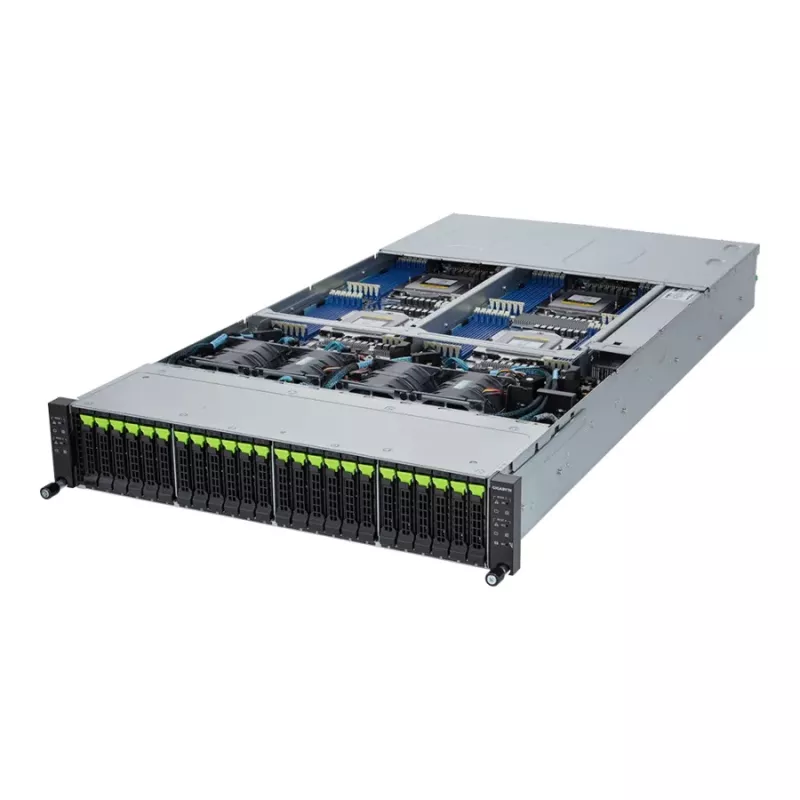 GIGABYTE H273 LGA 6096 rack (2U) musta