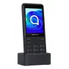 TCL OneTouch 4042S Dual SIM -peruspuhelin latausteline mukana, harmaa