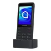 TCL OneTouch 4042S Dual SIM -peruspuhelin latausteline mukana, harmaa