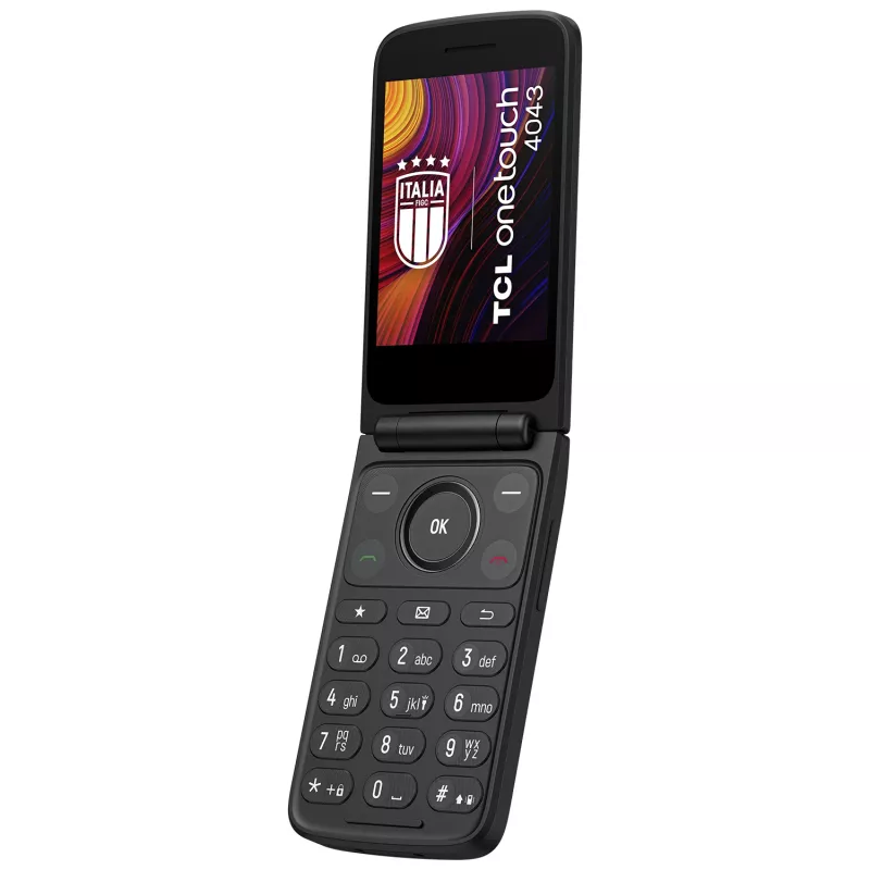 TCL OneTouch 4043 8,13 cm (3,2 inch) 130,6 g harmaa peruspuhelin