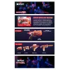 XSHOT Hyper Gel Stinger Blaster (3 000 Hyper Gel -pellettiä) ZURU