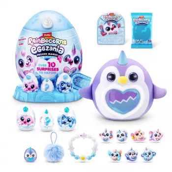 Pehmolelu Zuru Rainbocorns Eggzania Frozen Mania — eläinpehmolelu, monivärinen, 3-vuotiaasta