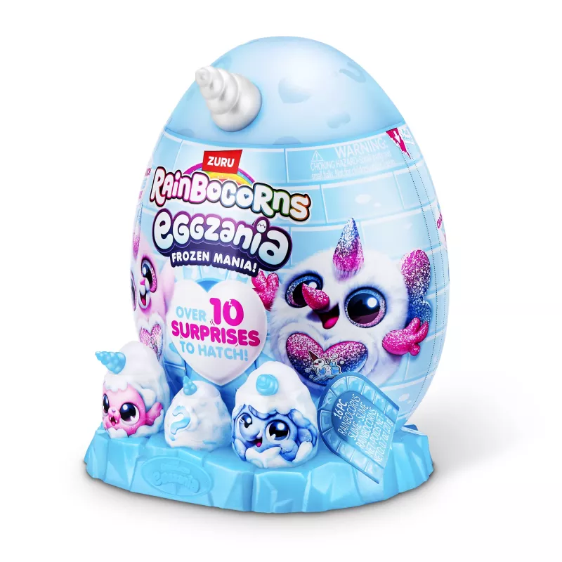 Pehmolelu Zuru Rainbocorns Eggzania Frozen Mania — eläinpehmolelu, monivärinen, 3-vuotiaasta