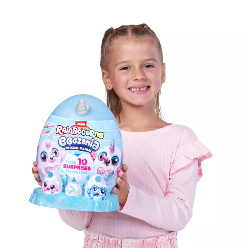 Pehmolelu Zuru Rainbocorns Eggzania Frozen Mania — eläinpehmolelu, monivärinen, 3-vuotiaasta