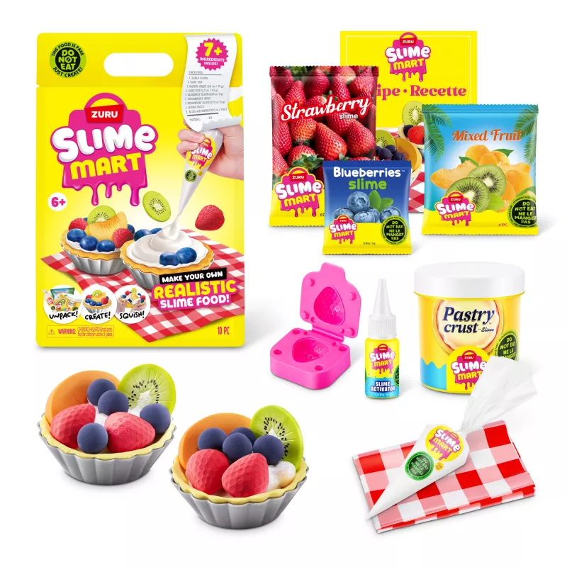 ZURU Slime Mart pieni pussi, leikkiruoka, 6 vuotta, monivärinen