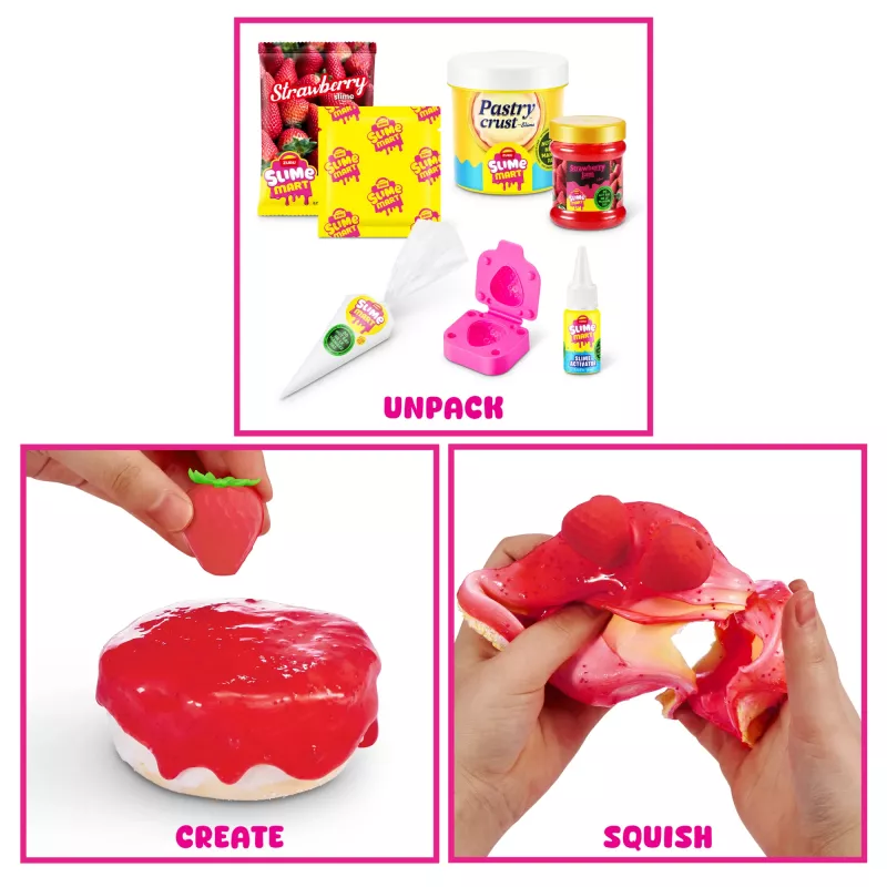 ZURU Slime Mart pieni pussi, leikkiruoka, 6 vuotta, monivärinen