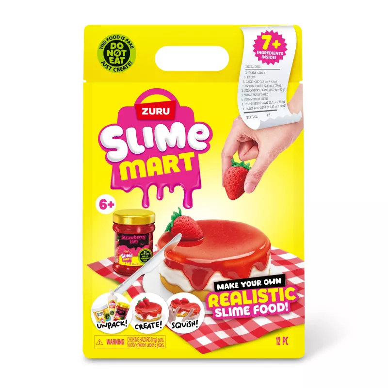 ZURU Slime Mart pieni pussi, leikkiruoka, 6 vuotta, monivärinen