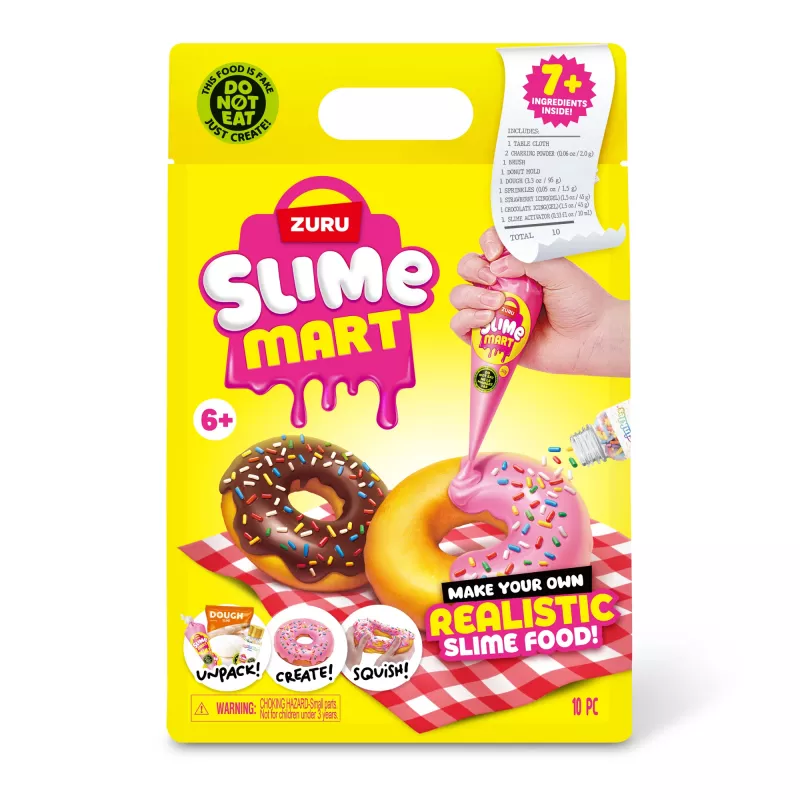 ZURU Slime Mart pieni pussi, leikkiruoka, 6 vuotta, monivärinen