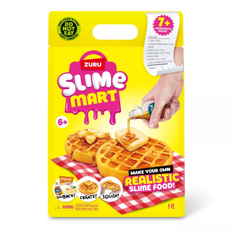 ZURU Slime Mart pieni pussi, leikkiruoka, 6 vuotta, monivärinen