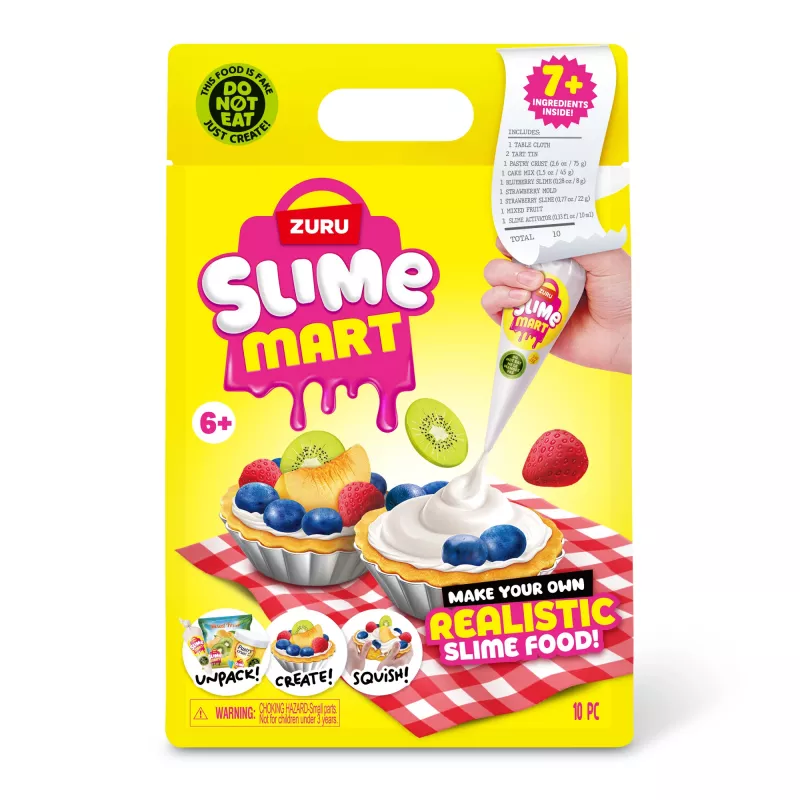 ZURU Slime Mart pieni pussi, leikkiruoka, 6 vuotta, monivärinen