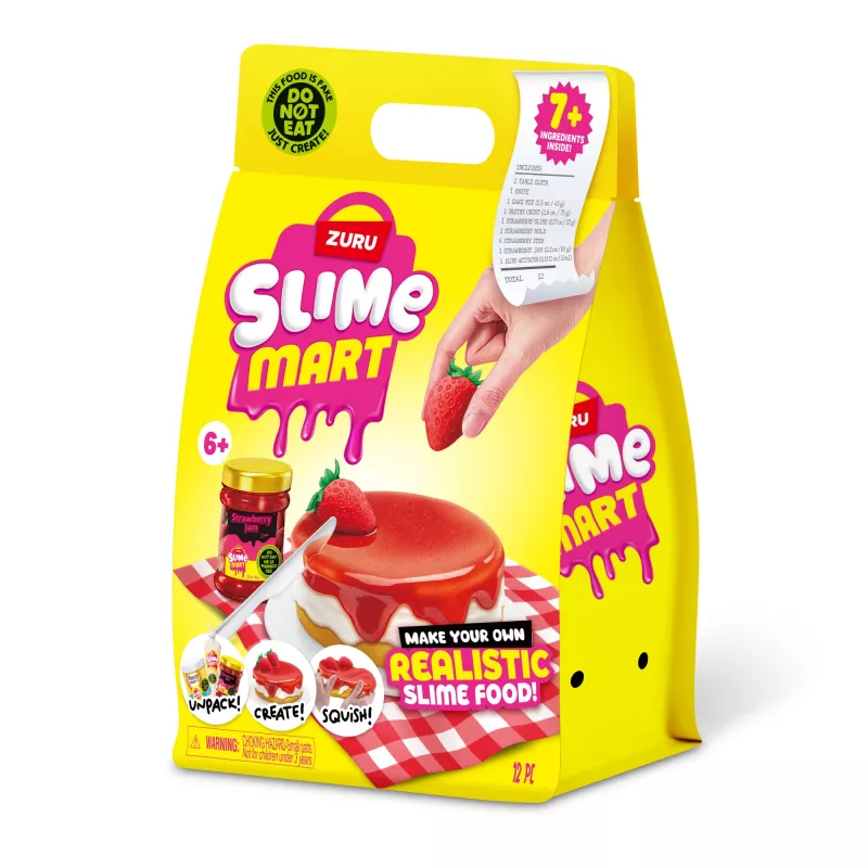 ZURU Slime Mart pieni pussi, leikkiruoka, 6 vuotta, monivärinen