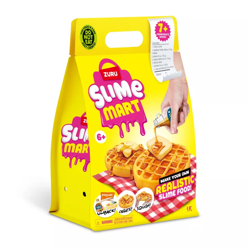 ZURU Slime Mart pieni pussi, leikkiruoka, 6 vuotta, monivärinen
