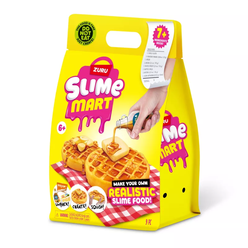 ZURU Slime Mart pieni pussi, leikkiruoka, 6 vuotta, monivärinen
