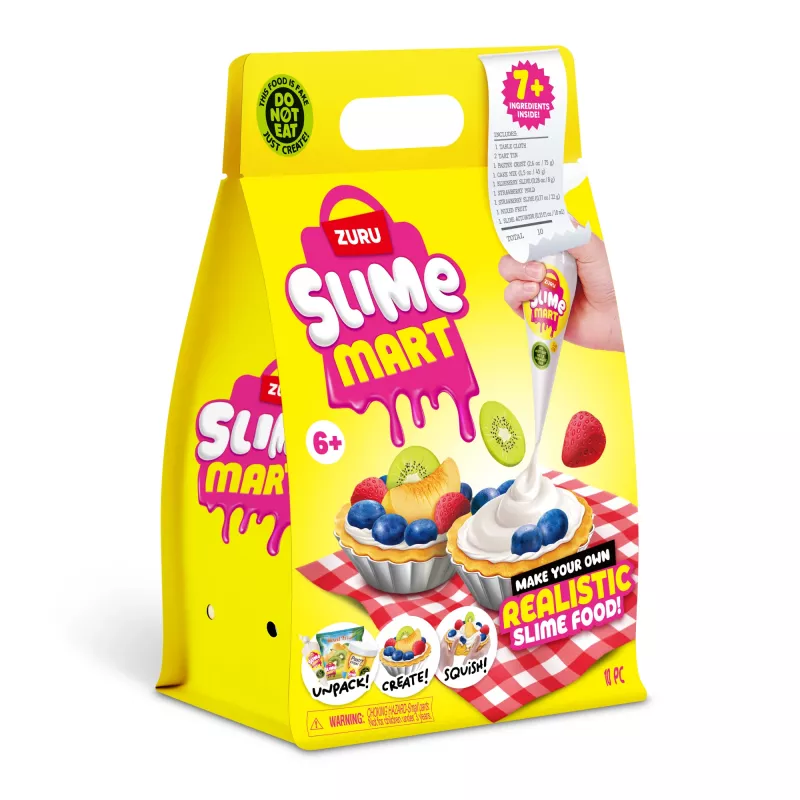 ZURU Slime Mart pieni pussi, leikkiruoka, 6 vuotta, monivärinen