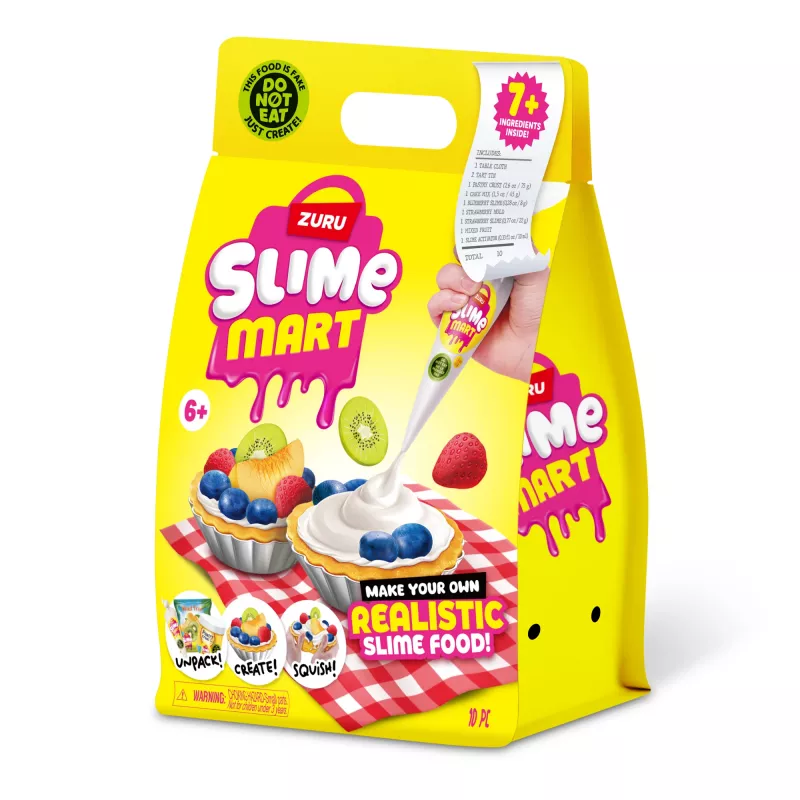 ZURU Slime Mart pieni pussi, leikkiruoka, 6 vuotta, monivärinen