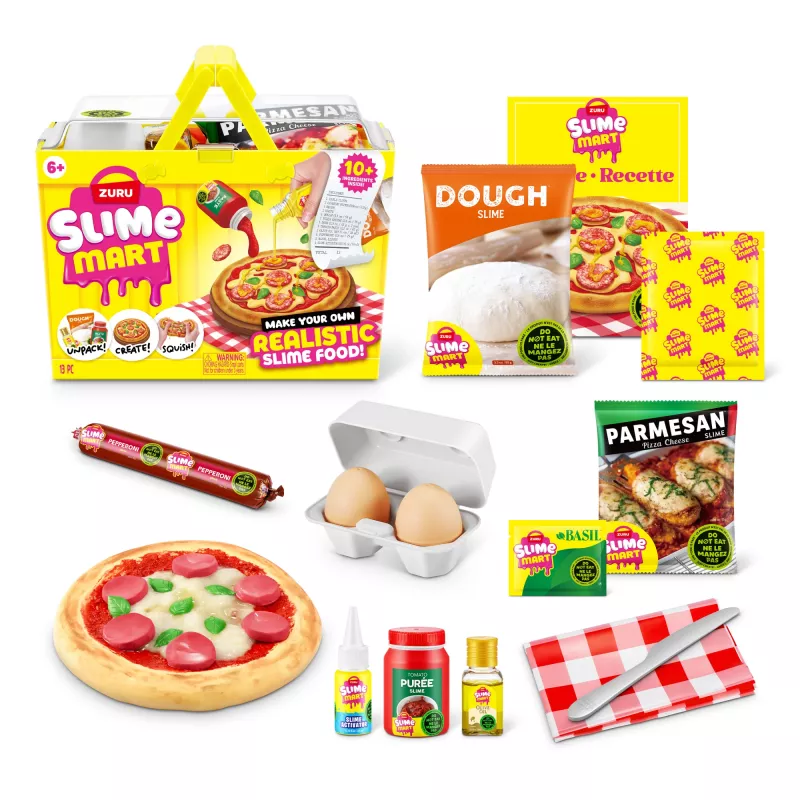 ZURU Slime Mart pieni kori, leikkiruoka, 6 vuotta, monivärinen