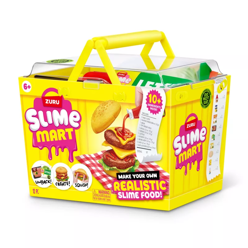 ZURU Slime Mart pieni kori, leikkiruoka, 6 vuotta, monivärinen