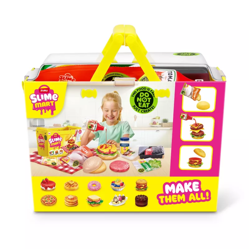 ZURU Slime Mart pieni kori, leikkiruoka, 6 vuotta, monivärinen