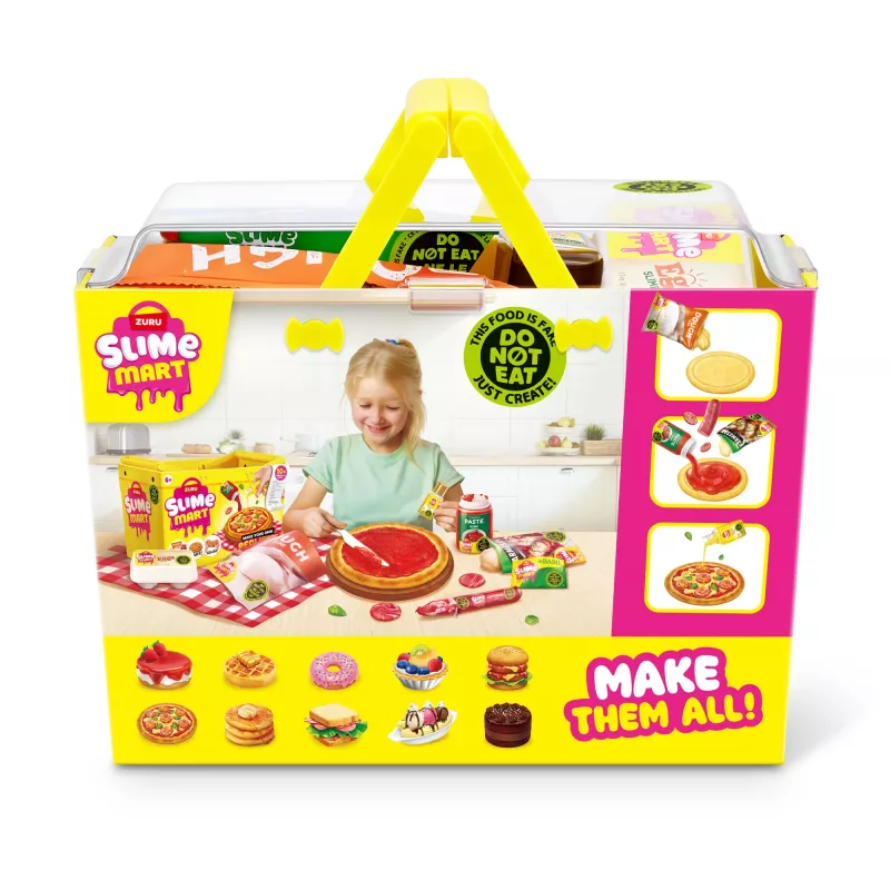 ZURU Slime Mart pieni kori, leikkiruoka, 6 vuotta, monivärinen