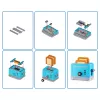 MAX Build more Premium Home Building Bricks Collection, rakennuspalikat, 8 vuotta, muovi, 181 kpl, 197 g