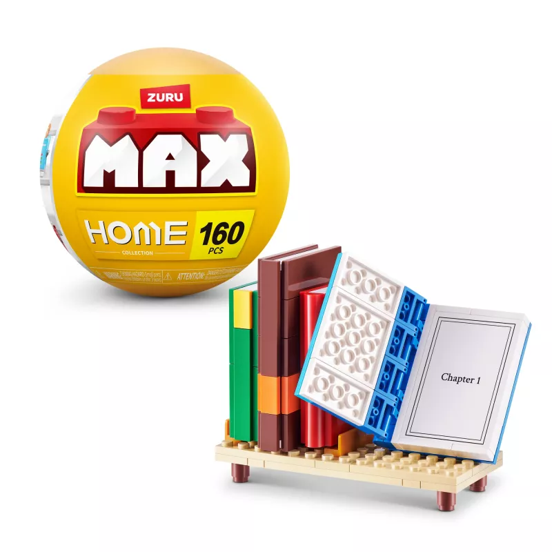 MAX Build more Premium Home Building Bricks Collection, rakennuspalikat, 8 vuotta, muovi, 181 kpl, 197 g