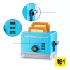 MAX Build more Premium Home Building Bricks Collection, rakennuspalikat, 8 vuotta, muovi, 181 kpl, 197 g