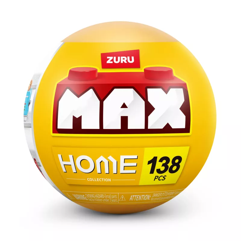 MAX Build more Premium Home Building Bricks Collection, rakennuspalikat, 8 vuotta, muovi, 181 kpl, 197 g