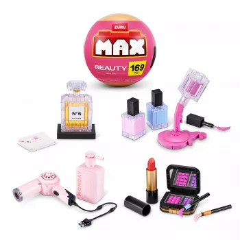 MAX Build more Premium Beauty rakennuspalikkakokoelma, rakennuspalikat, 8 vuotta, muovi, 169 kpl, 197 g