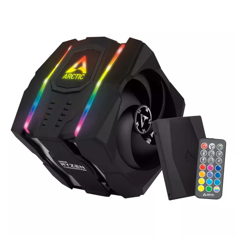 ARCTIC Freezer 50 TR - kaksoistorni-CPU-jäähdytin AMD Ryzen Threadripperille A-RGB:llä