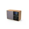 Philips TAR5505/10 kannettava digitaaliradio musta, harmaa, puu