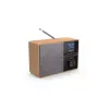 Philips TAR5505/10 kannettava digitaaliradio musta, harmaa, puu