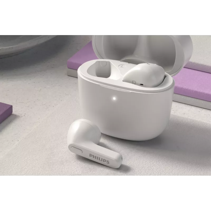Philips 2000 series TAT2236WT headset langattomat nappikuulokkeet puhelut/musiikki Bluetooth valkoinen