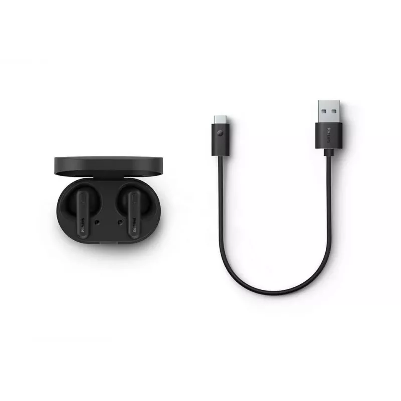 Philips TAT1138BK kuulokkeet/headset langattomat nappikuulokkeet puhelut/musiikki Bluetooth musta
