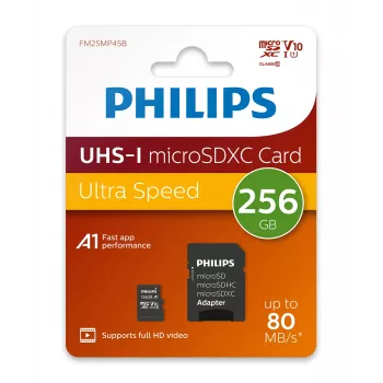 Philips FM25MP45B/00 muistikortti 256 GB MicroSDHC UHS-I Class 10