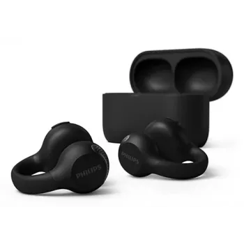 Philips 2000 series TAQ2000BK headset True Wireless Stereo (TWS) korvaklipsi, Open-Ear puhelut/musiikki Bluetooth musta