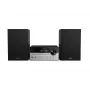 Kotiaudiomikrojärjestelmä Philips TAM4205M2/12 — 80 W RMS, 2-tiekaiutin, Bluetooth, FM, LED-näyttö, levykelkkalataus (musta/hopea)