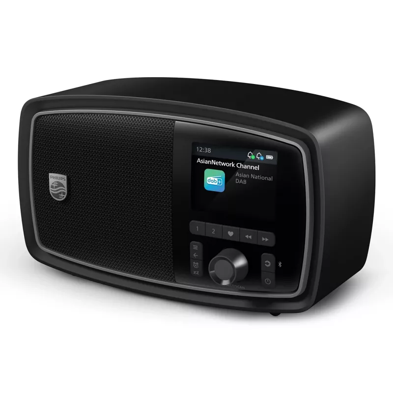 Philips TAV2000DB kannettava analoginen & digitaalinen musta