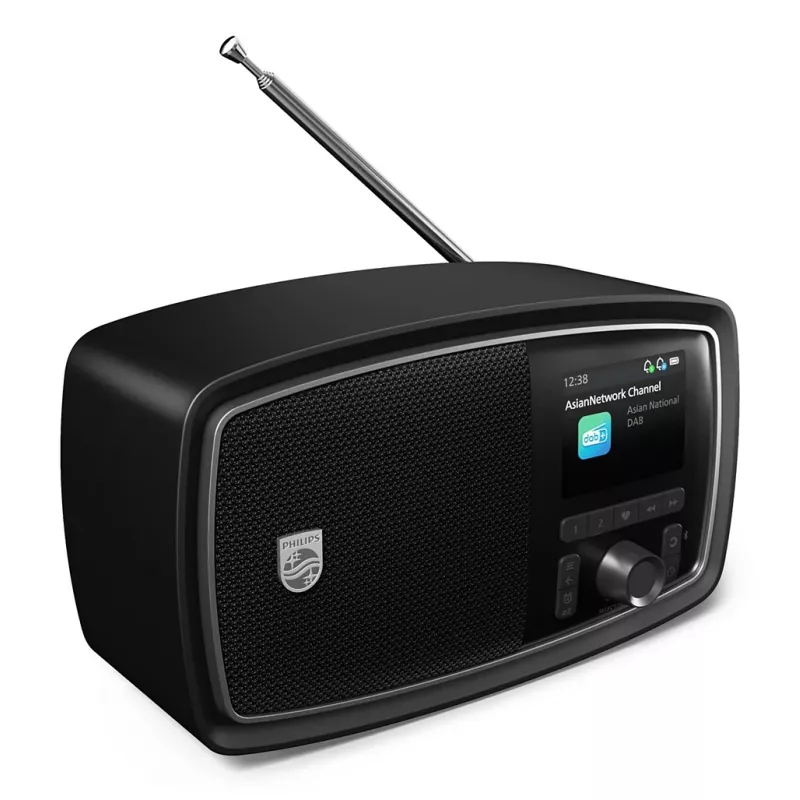 Philips TAV2000DB kannettava analoginen & digitaalinen musta