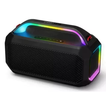 2.1 kannettava kaiutinjärjestelmä Philips TAS7000EB musta, 50 W RMS, 2.0 kanavaa, Bluetooth, USB-C
